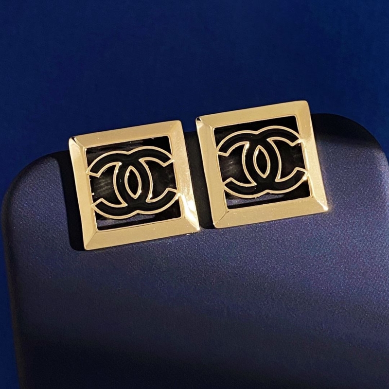 Ch*el earrings